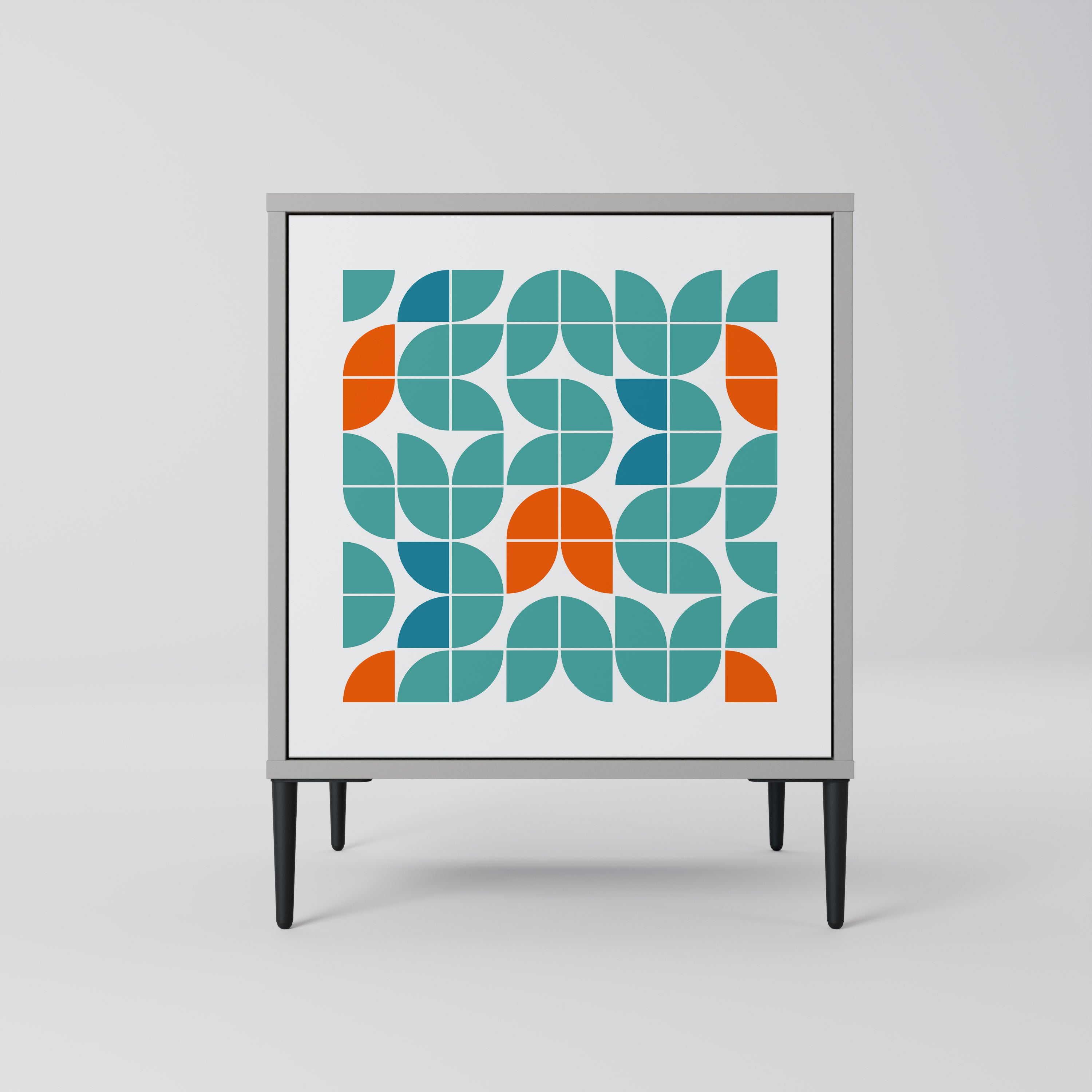 BE THE CHANGE Sideboard mit 1 Tür in Grau