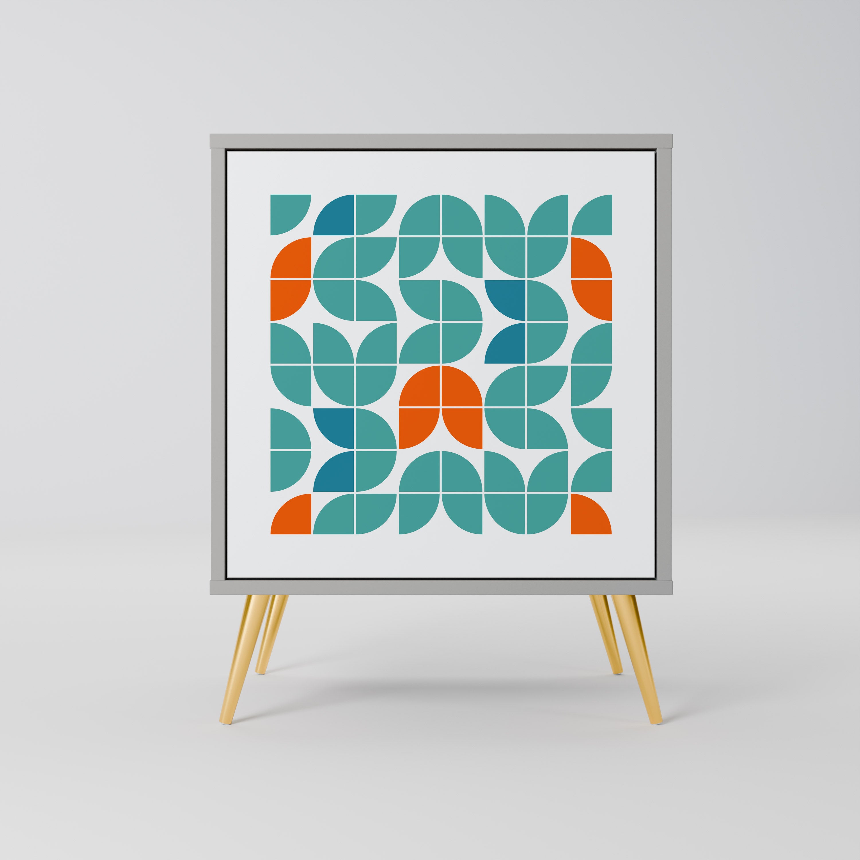 BE THE CHANGE Sideboard mit 1 Tür in Grau