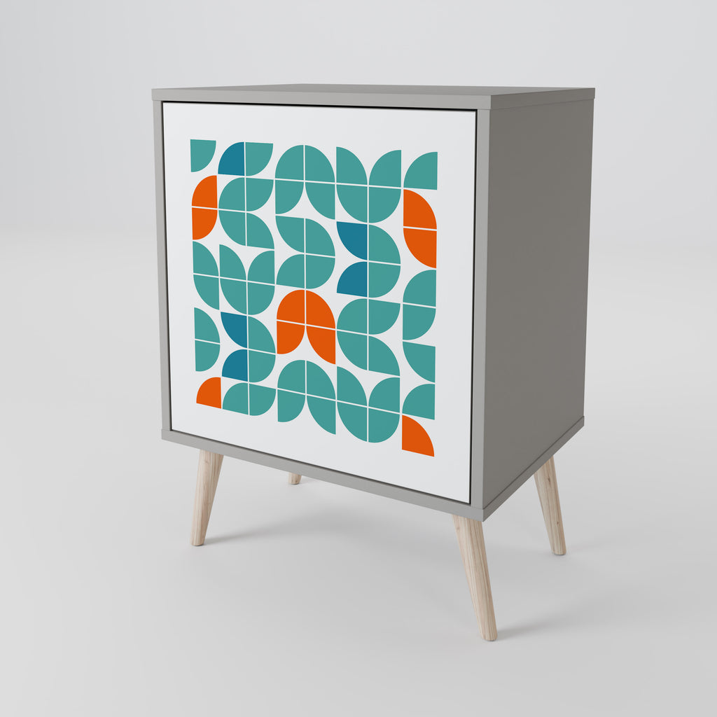 BE THE CHANGE Sideboard mit 1 Tür in Grau