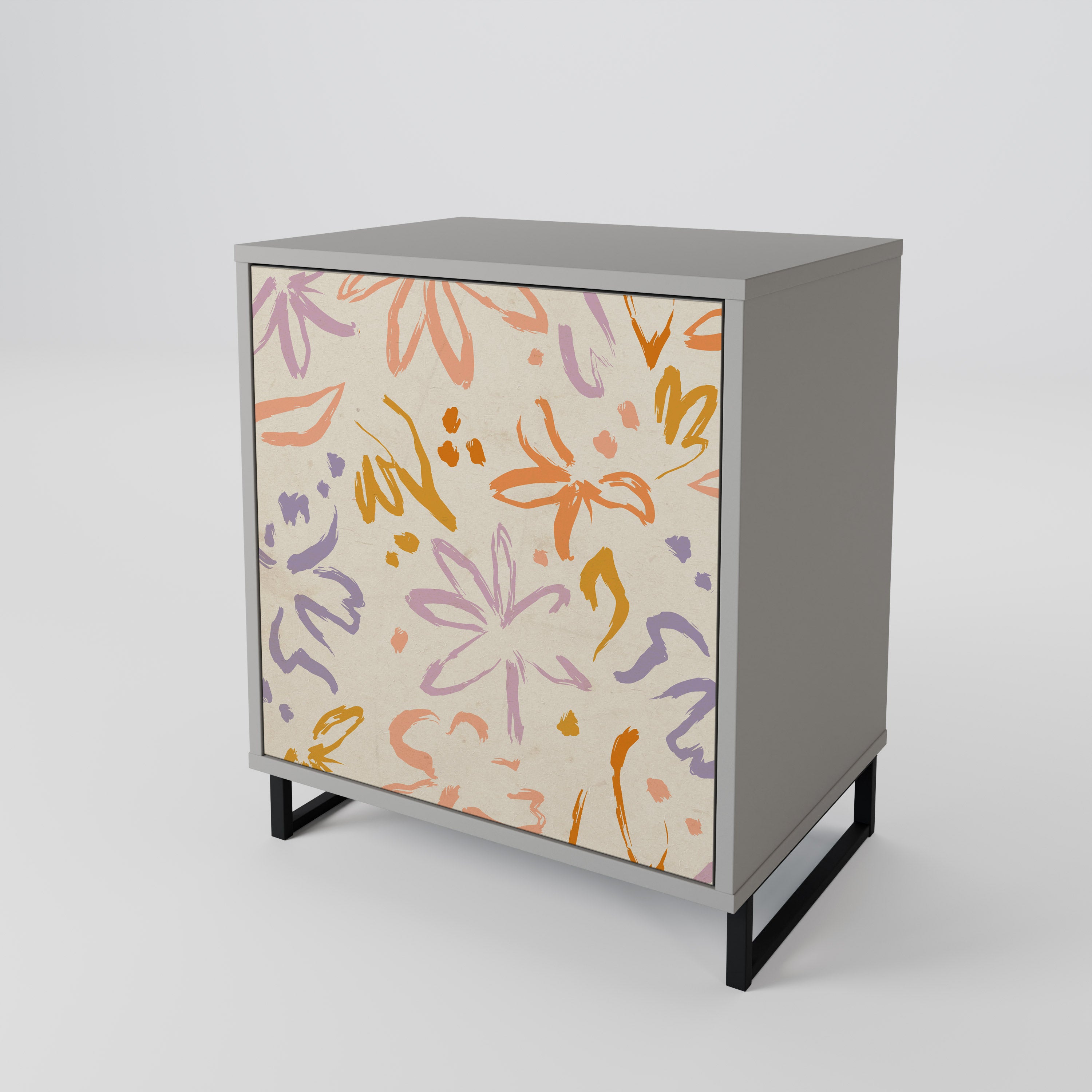 SPRING WHIMSY Sideboard mit 1 Tür in Grau