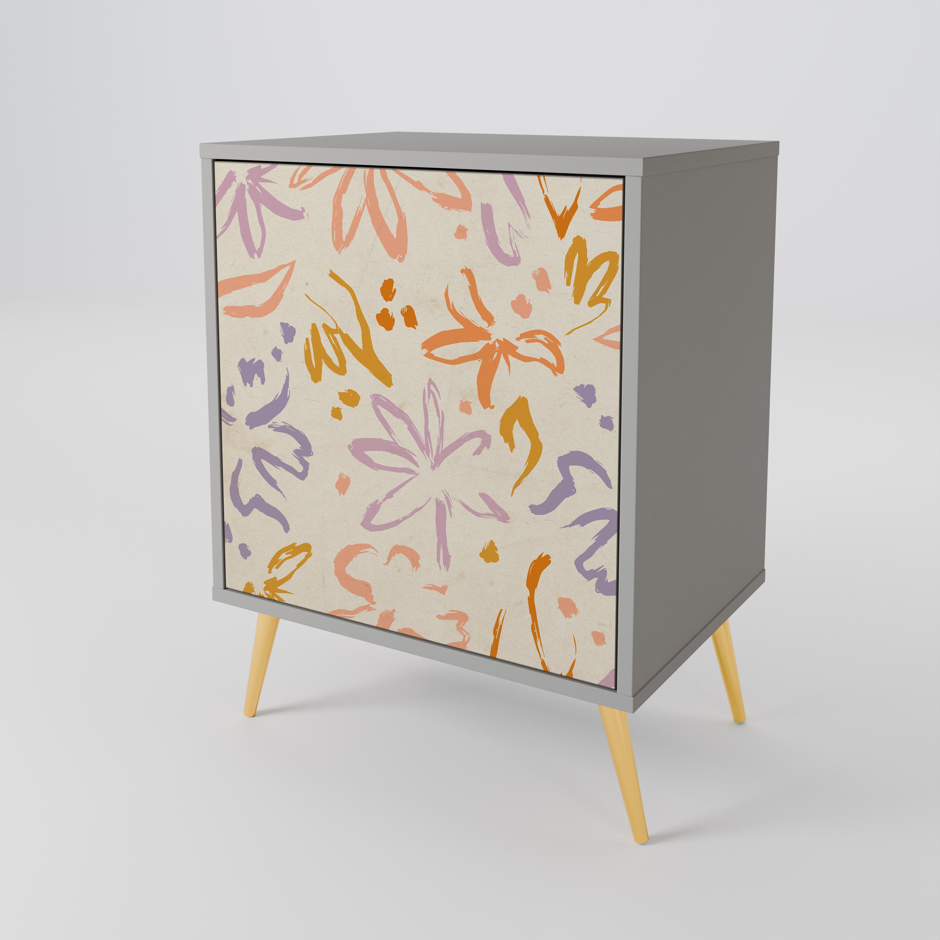SPRING WHIMSY Sideboard mit 1 Tür in Grau