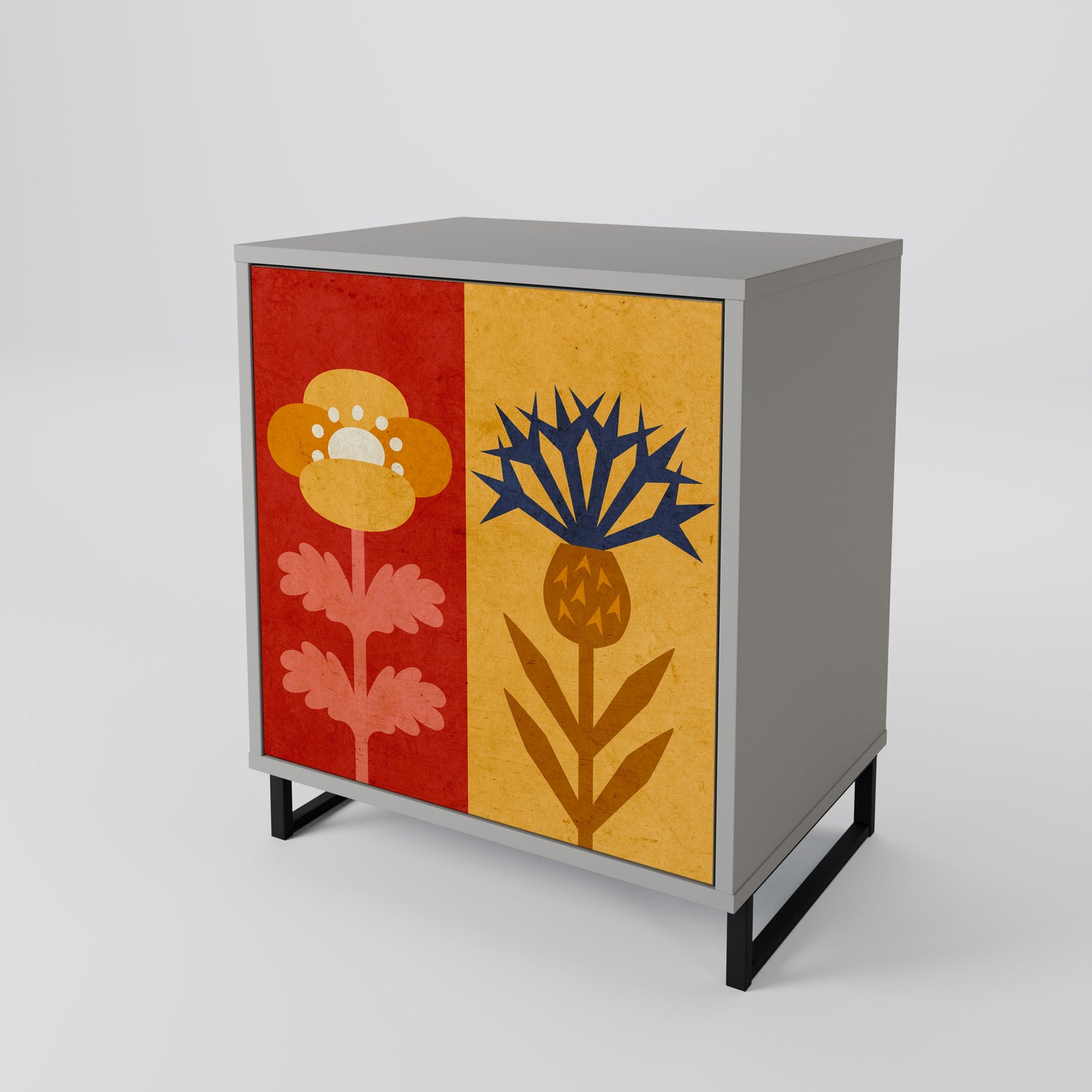 SCANDIC FLOWERET 1-türiges Sideboard