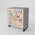 FLORAL COMBINATION Sideboard mit 1 Tür in Grau