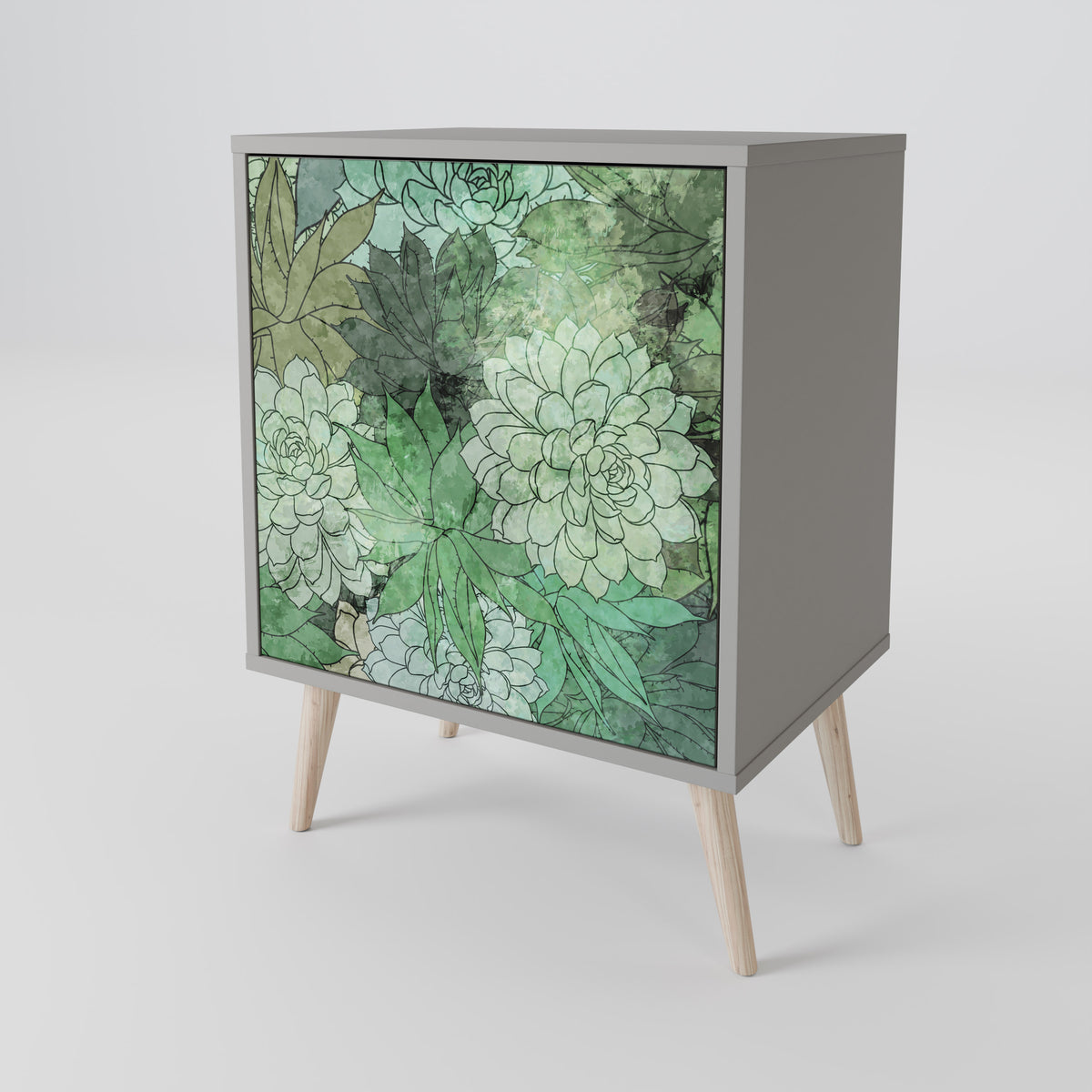 SUCCULENT CLUSTER 1-türiges Sideboard