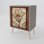 TIMELESS FLORA Sideboard mit 1 Tür in Grau
