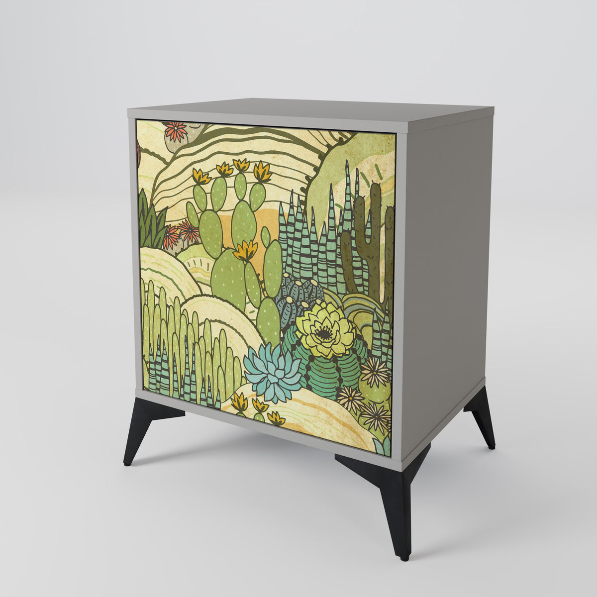 SUCCULENTS KALEIDOSCOPE 1-türiges Sideboard