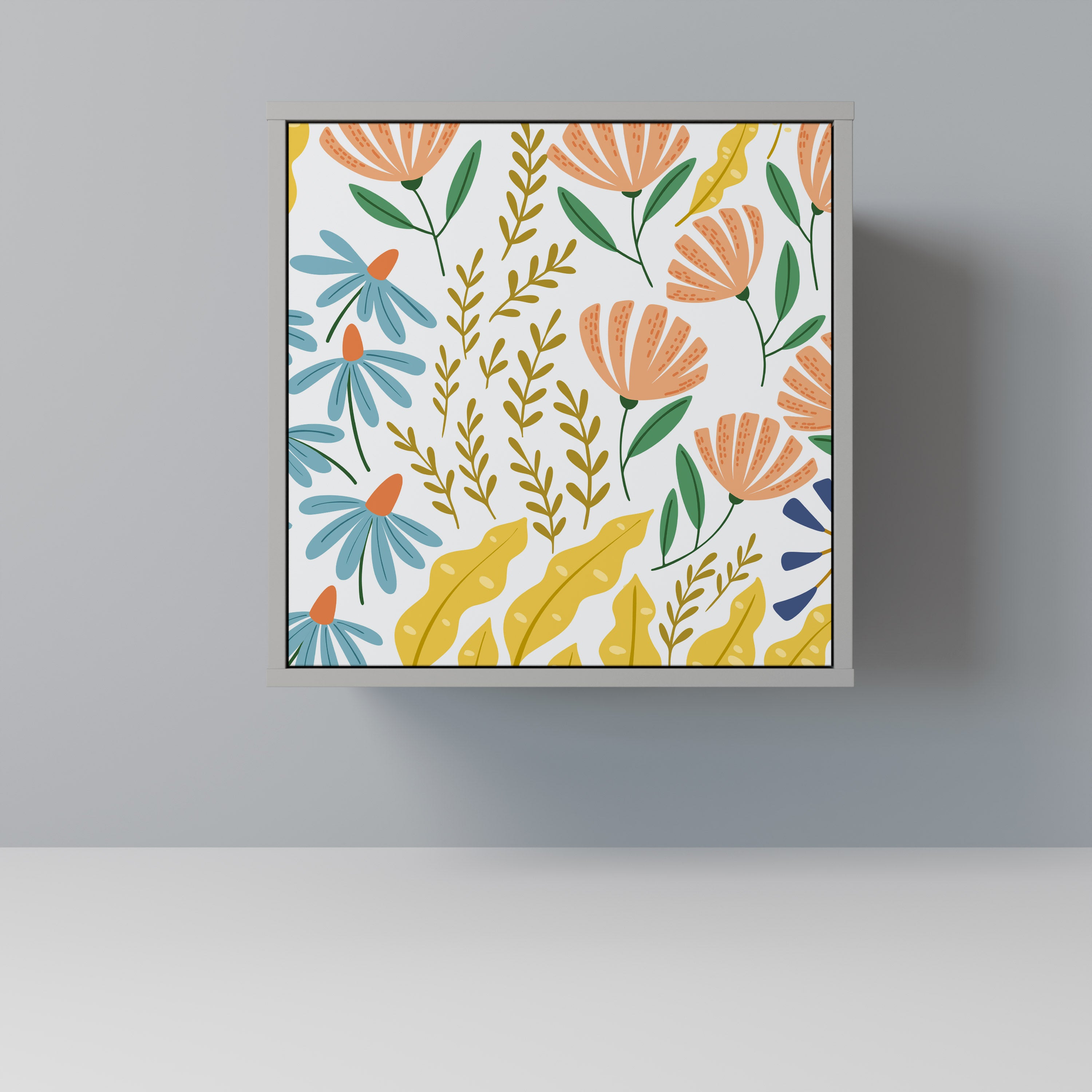 HELLO SPRING Sideboard mit 1 Tür in Grau