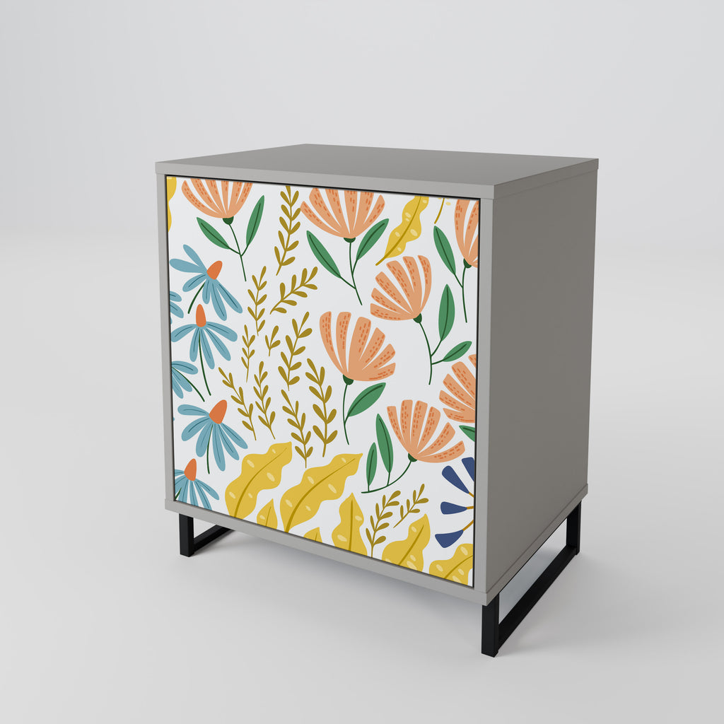 HELLO SPRING Sideboard mit 1 Tür in Grau