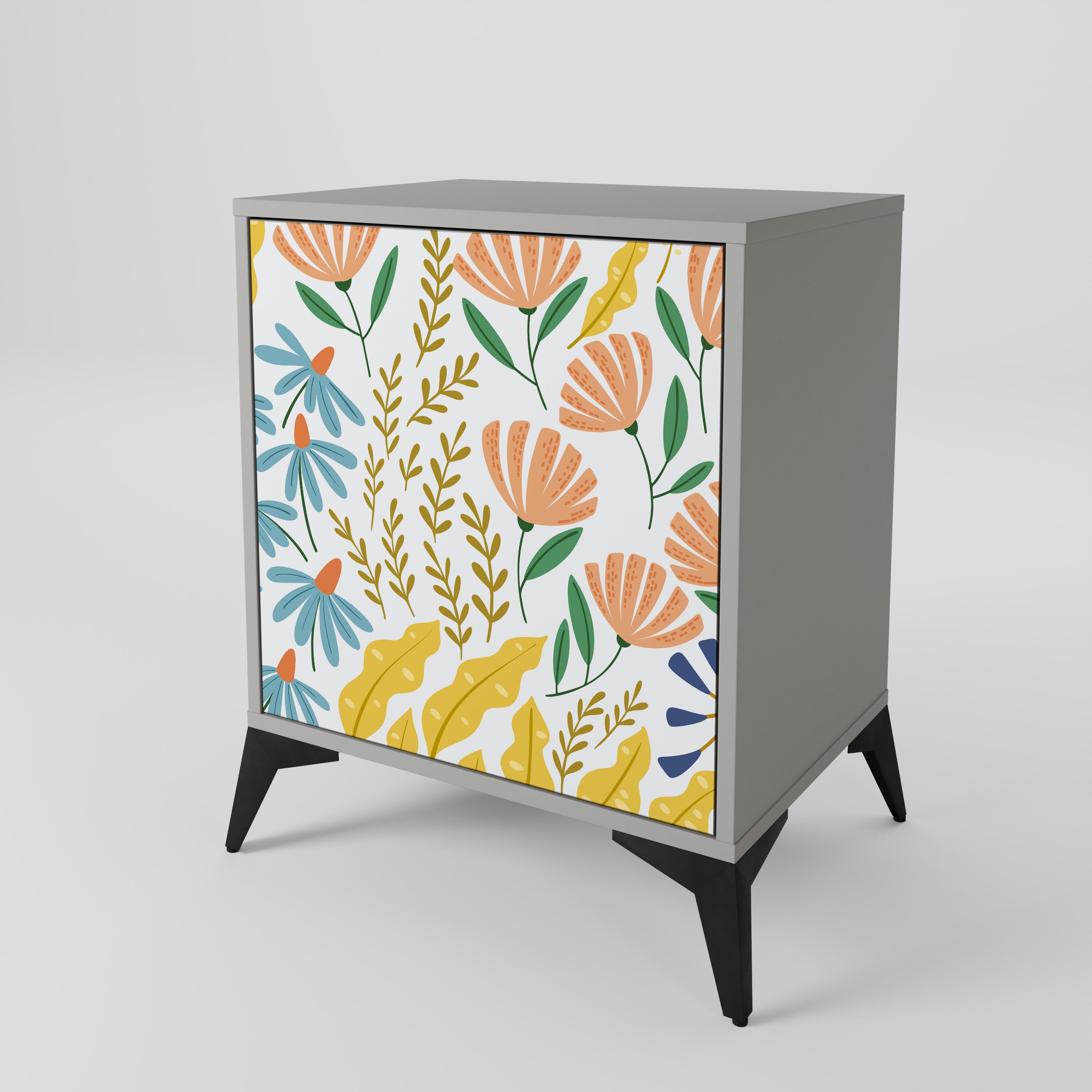 HELLO SPRING Sideboard mit 1 Tür in Grau