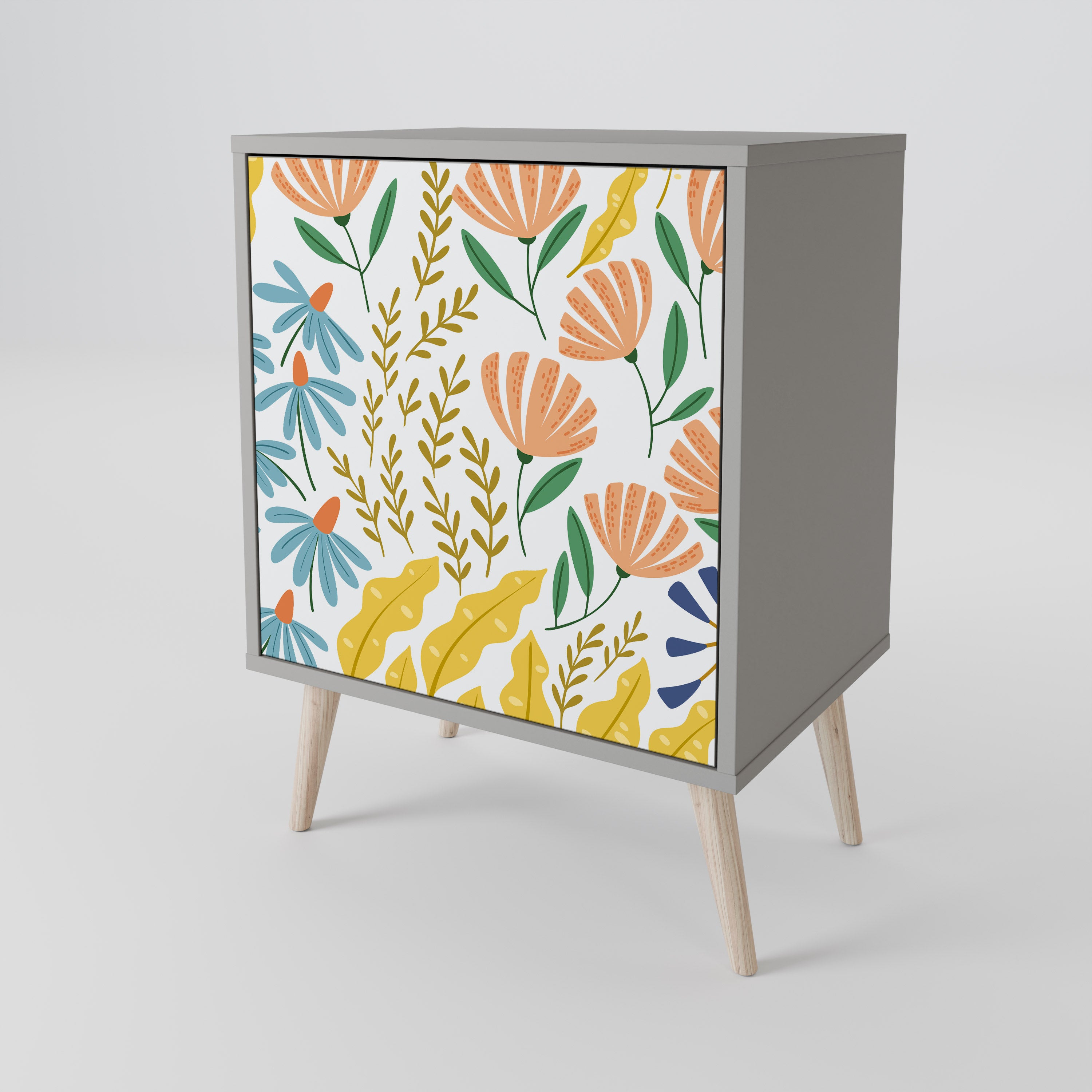 HELLO SPRING Sideboard mit 1 Tür in Grau