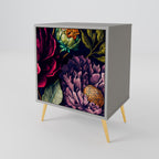 BLOOMING ELEGANCE Sideboard mit 1 Tür in Grau