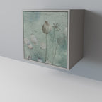 NIGHT LADY Sideboard mit 1 Tür in Grau