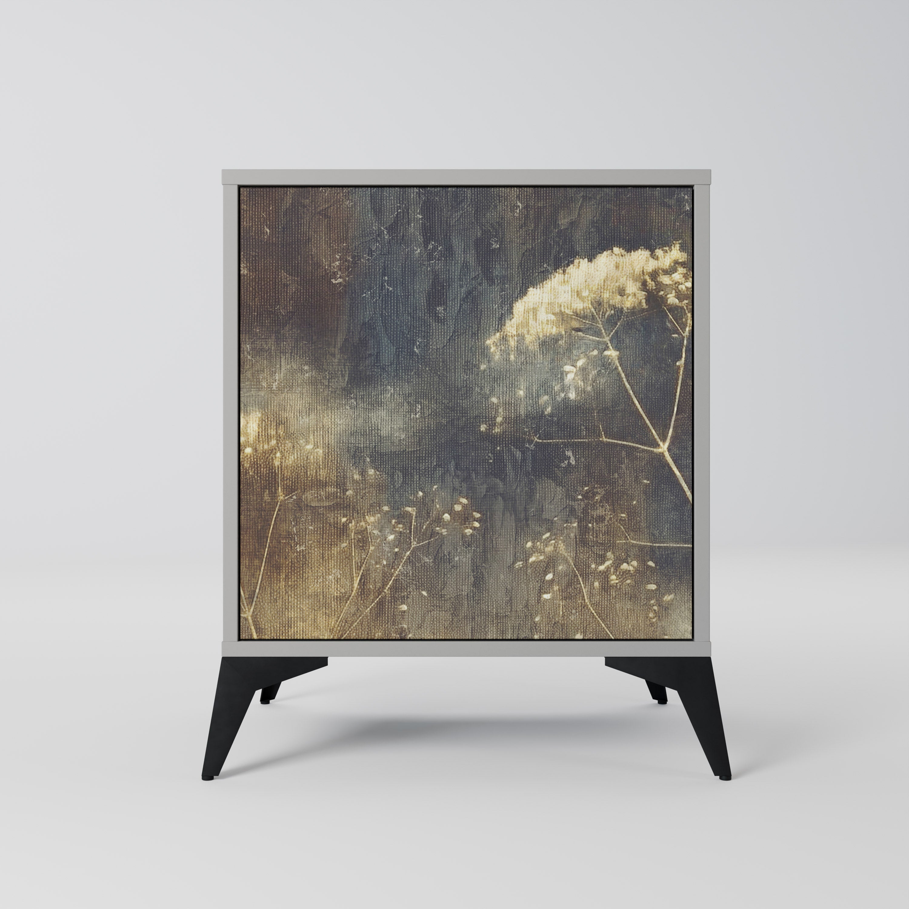 GENTLE POWER Sideboard mit 1 Tür in Grau