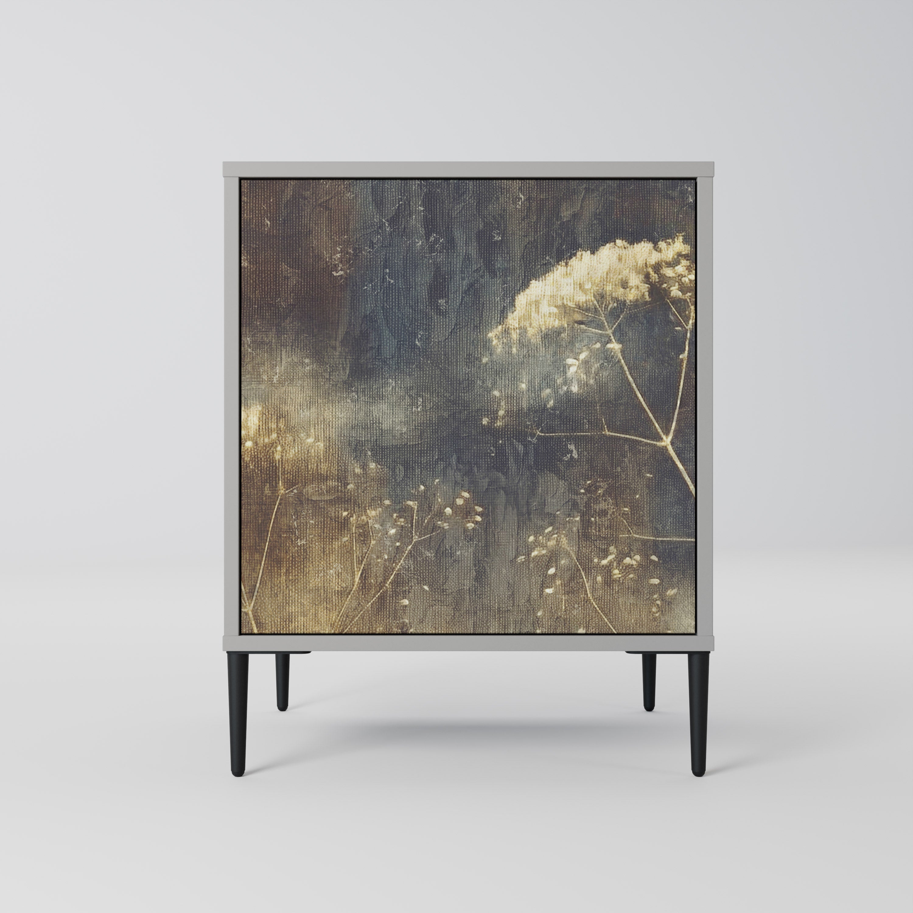 GENTLE POWER Sideboard mit 1 Tür in Grau