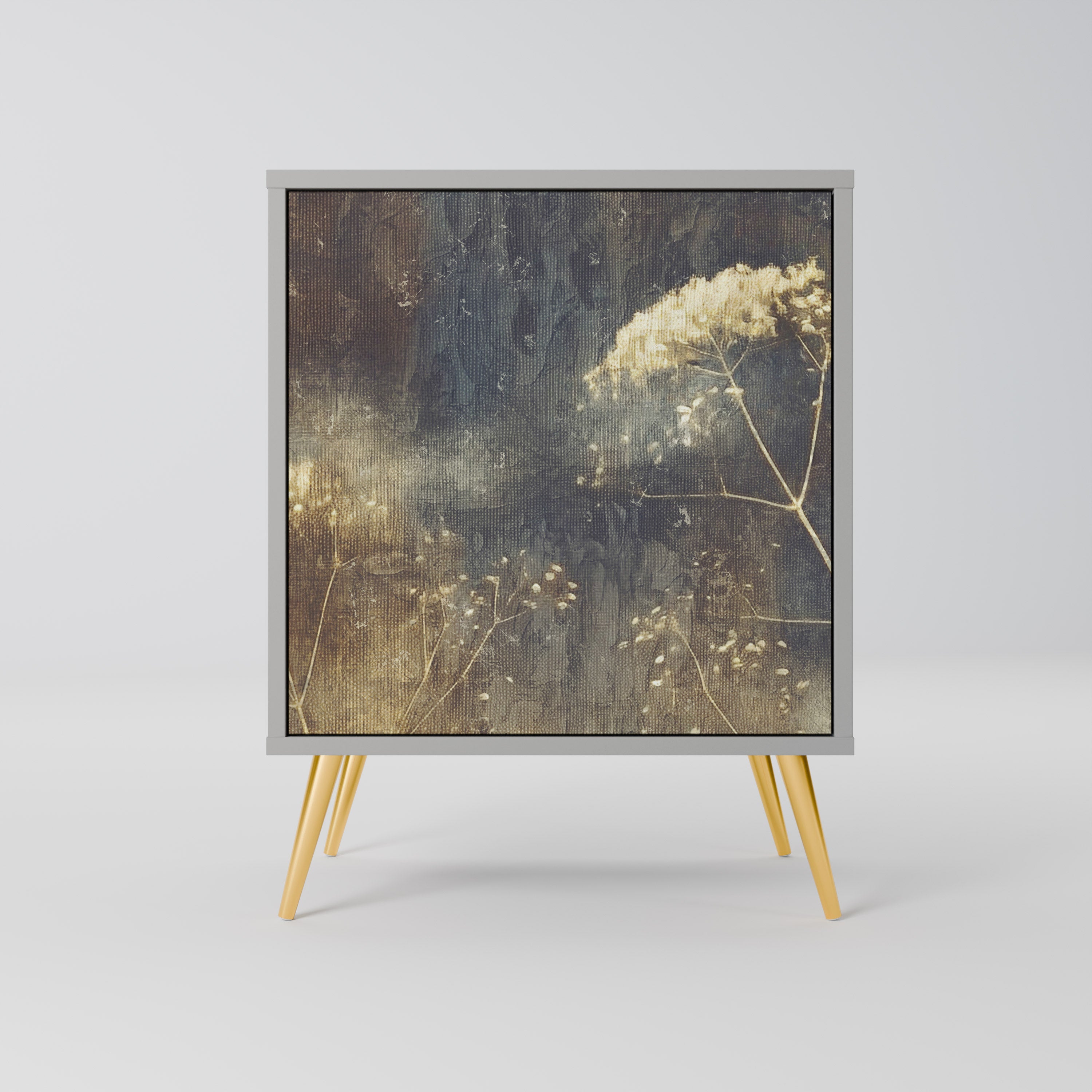 GENTLE POWER Sideboard mit 1 Tür in Grau