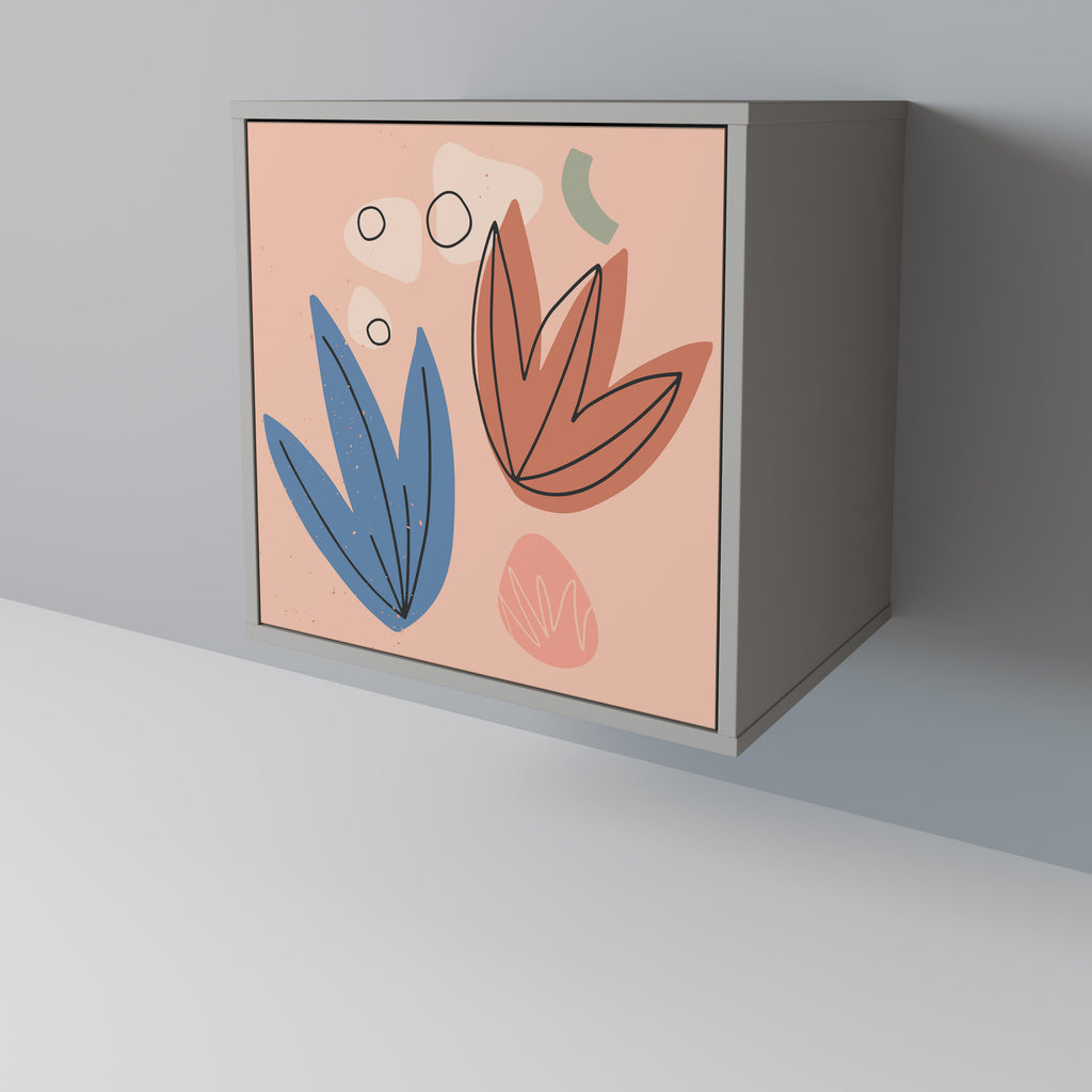 PASTEL DESTINY Sideboard mit 1 Tür in Grau
