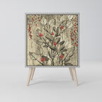 HERBAL GRACE Sideboard mit 1 Tür in Grau