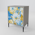DAISY LUXE Sideboard mit 1 Tür in Grau