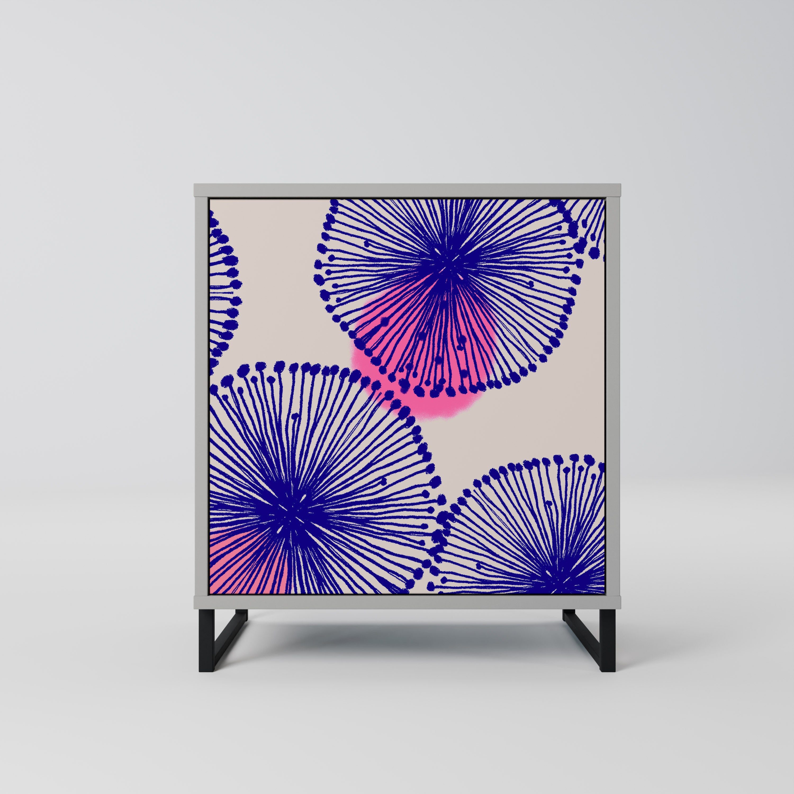 MAGIC NATURE Sideboard mit 1 Tür in Grau