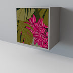 TROPICAL BEAUTY Sideboard mit 1 Tür in Grau
