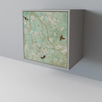 BLOOMING CHARM Sideboard mit 1 Tür in Grau