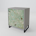 BLOOMING CHARM Sideboard mit 1 Tür in Grau