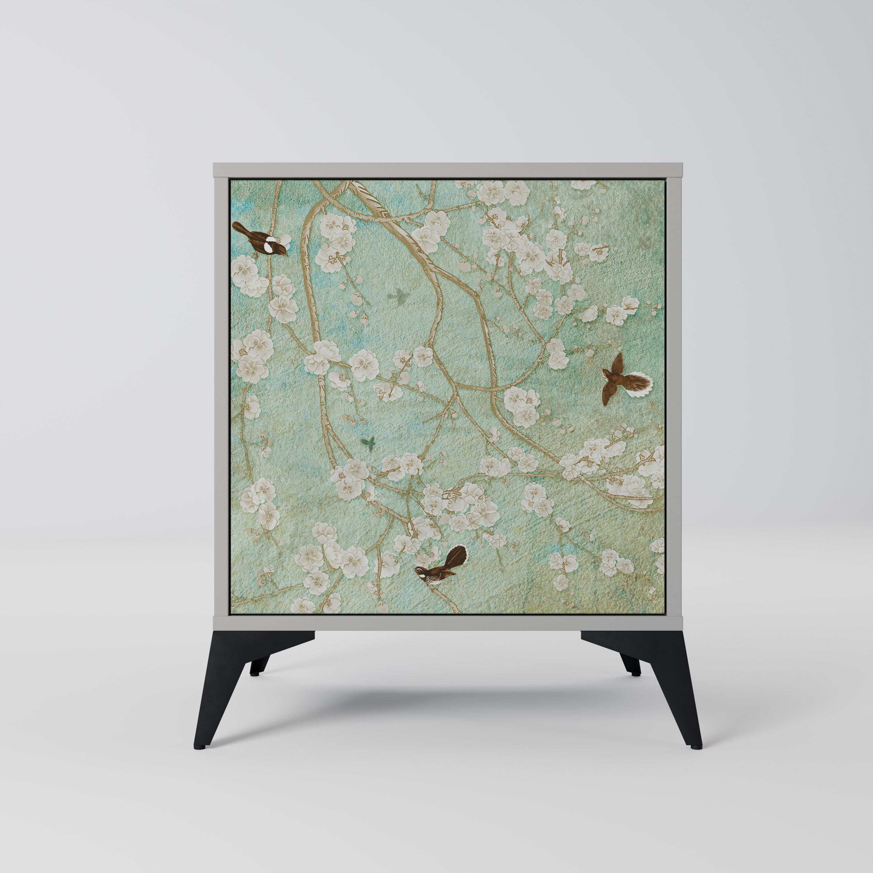 BLOOMING CHARM Sideboard mit 1 Tür in Grau