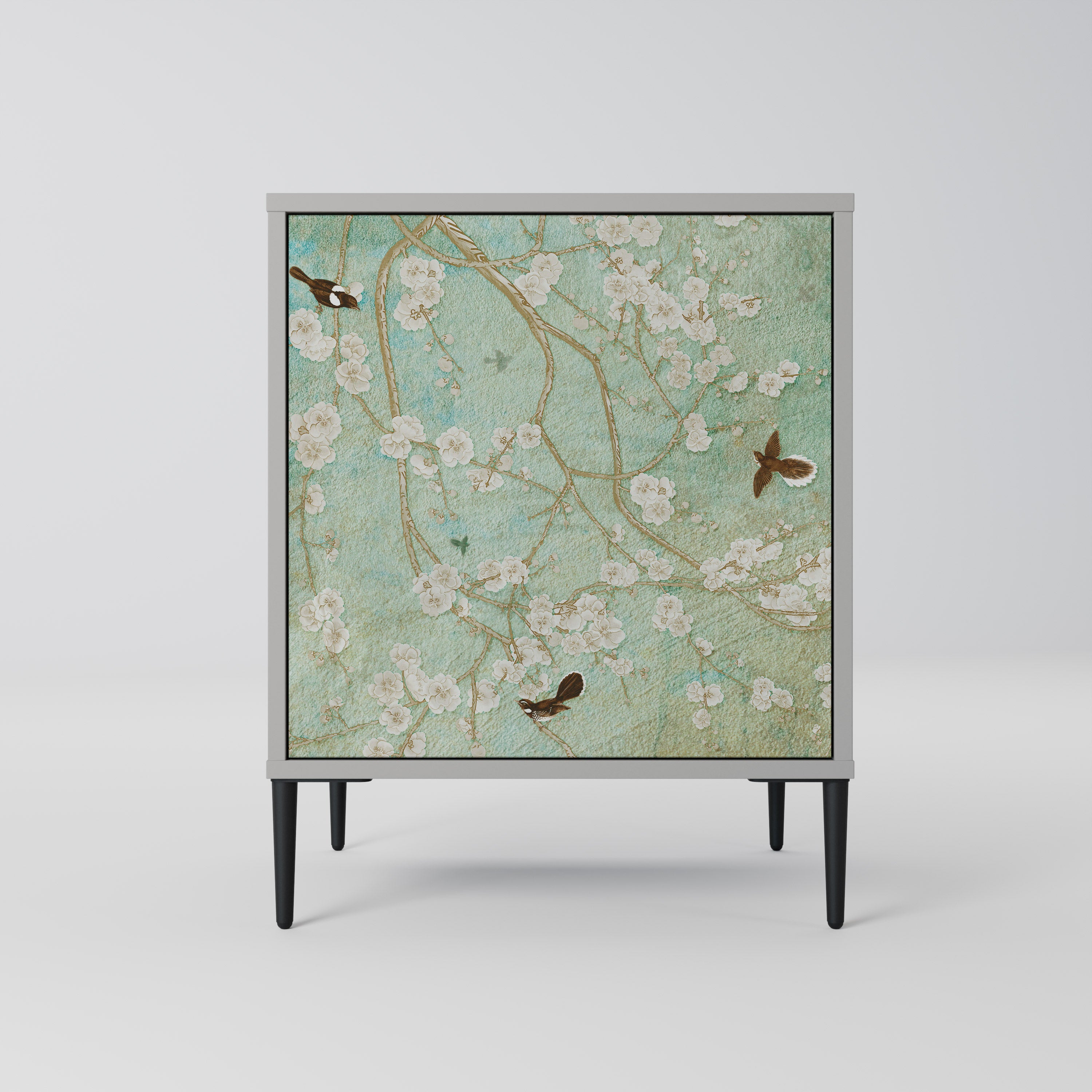 BLOOMING CHARM Sideboard mit 1 Tür in Grau