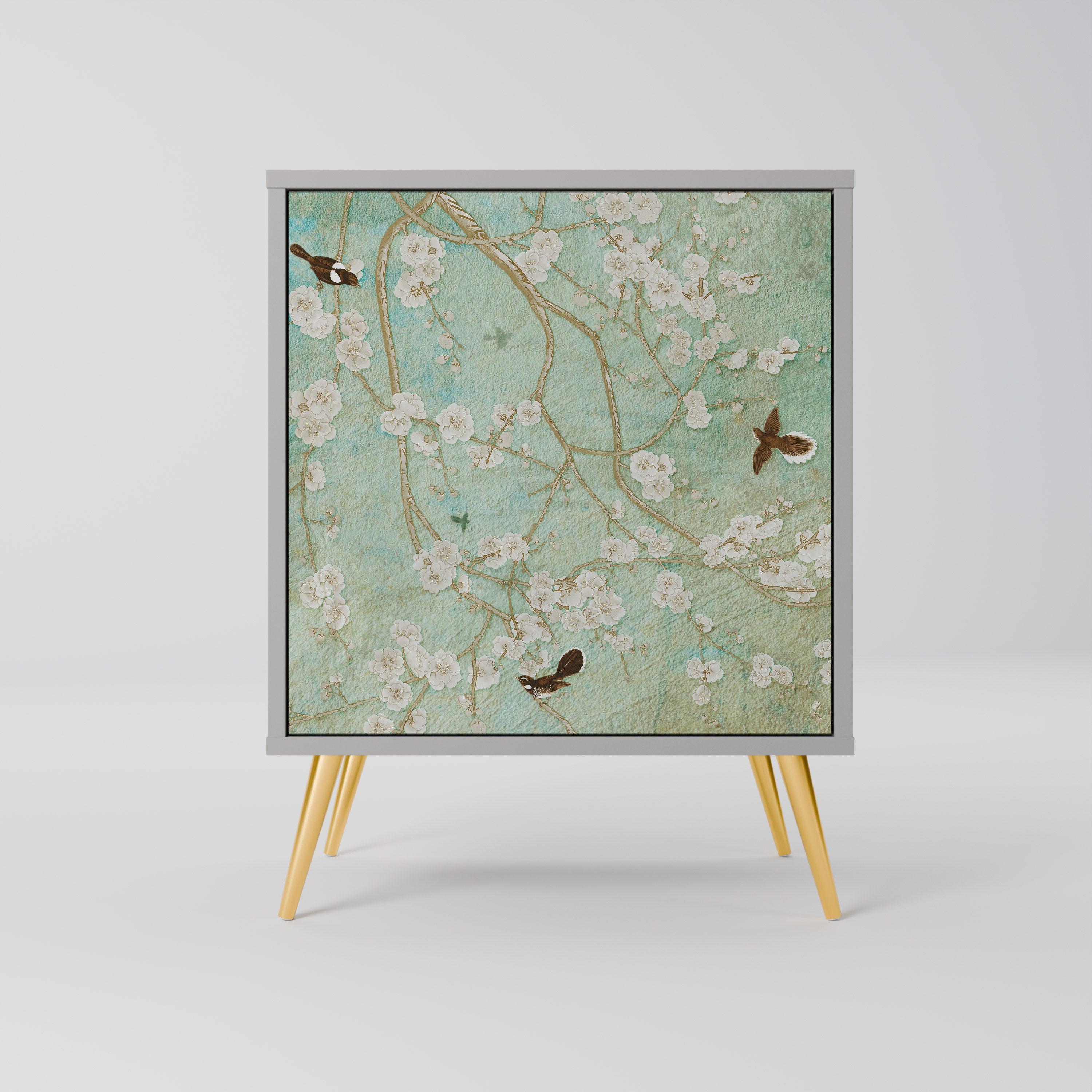 BLOOMING CHARM Sideboard mit 1 Tür in Grau