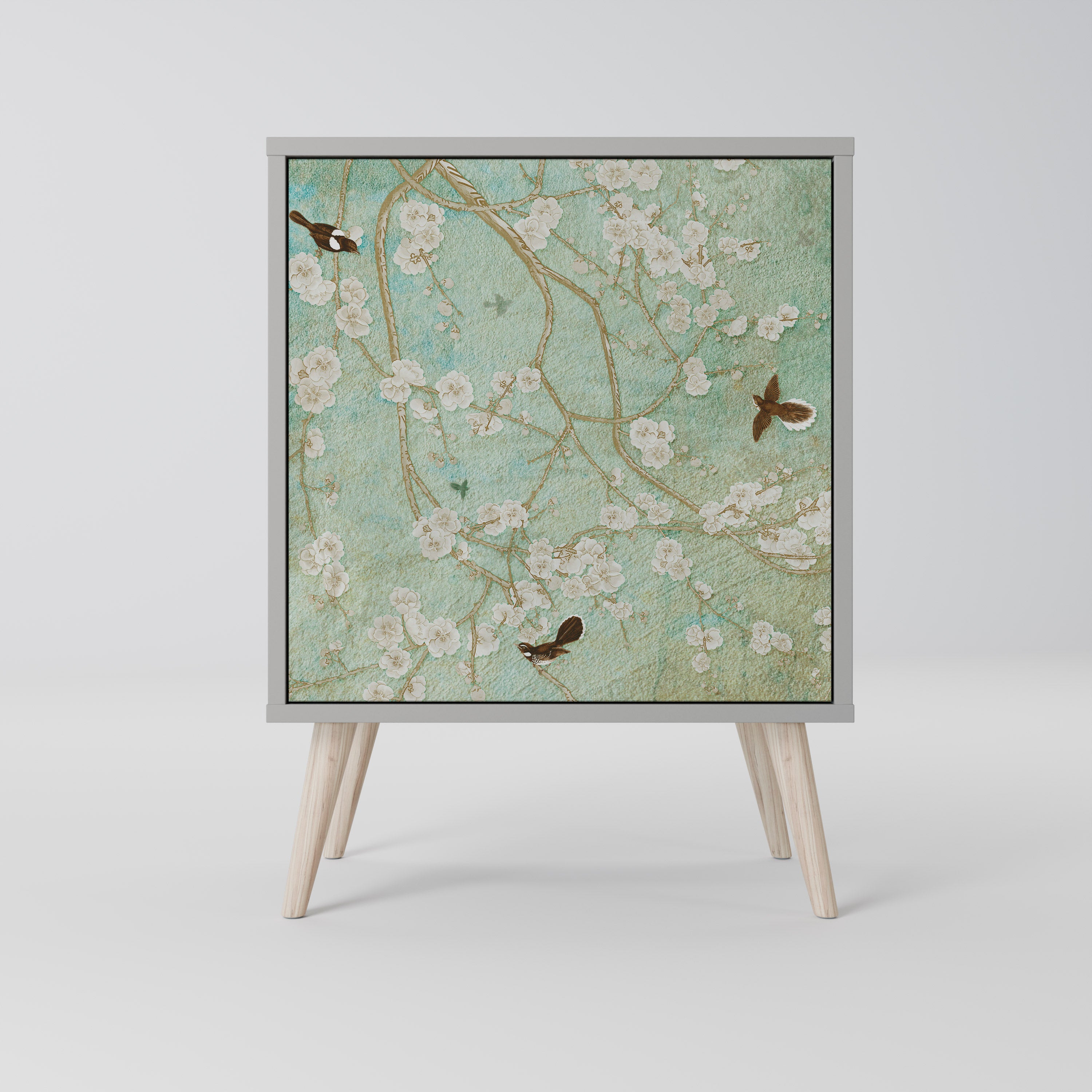 BLOOMING CHARM Sideboard mit 1 Tür in Grau