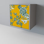 YELLOW CHINOISERIE Sideboard mit 1 Tür in Grau