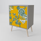 YELLOW CHINOISERIE Sideboard mit 1 Tür in Grau