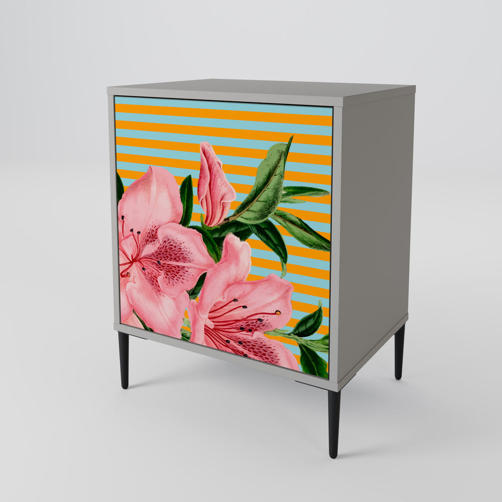 FRAGILE BEAUTY Sideboard mit 1 Tür in Grau