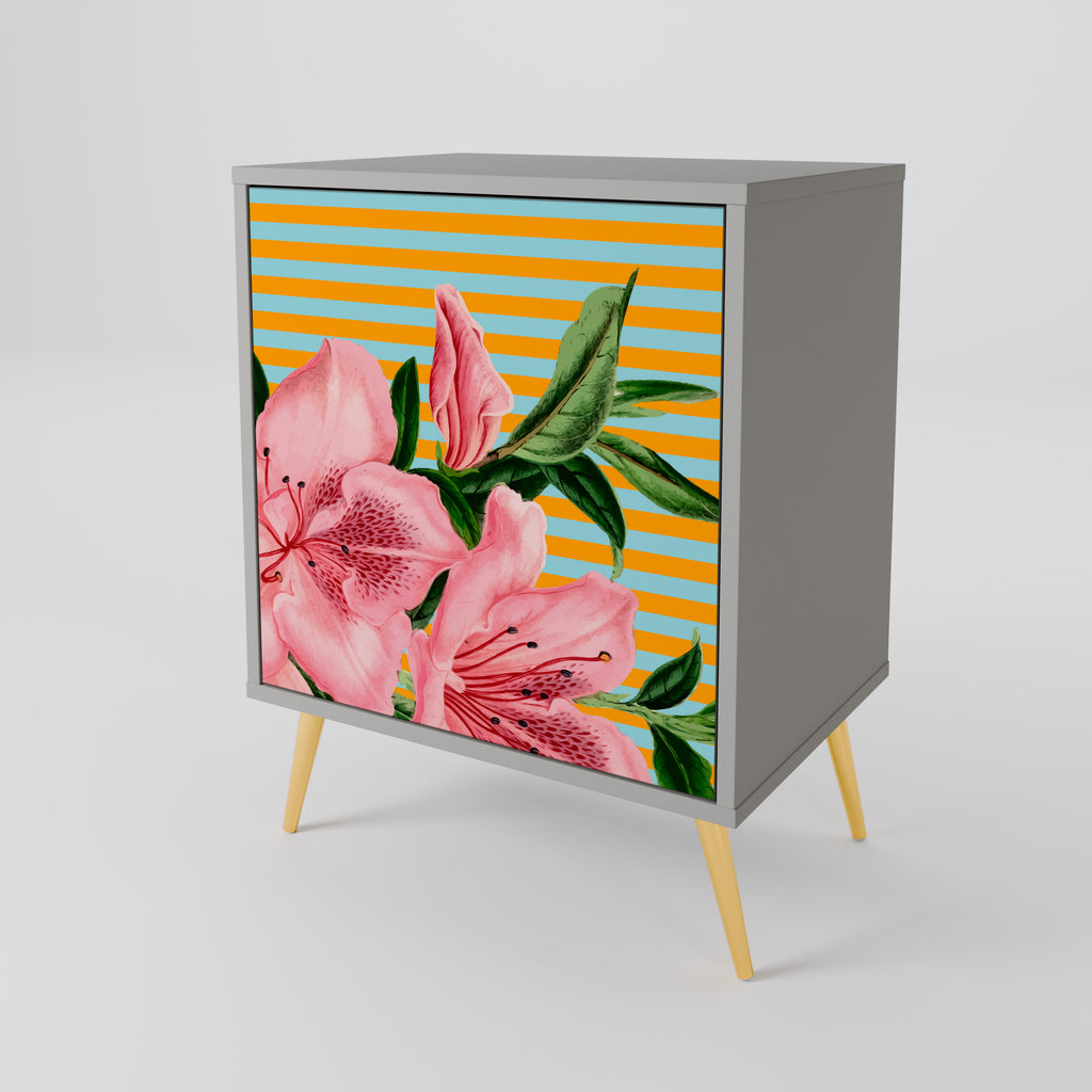 FRAGILE BEAUTY Sideboard mit 1 Tür in Grau