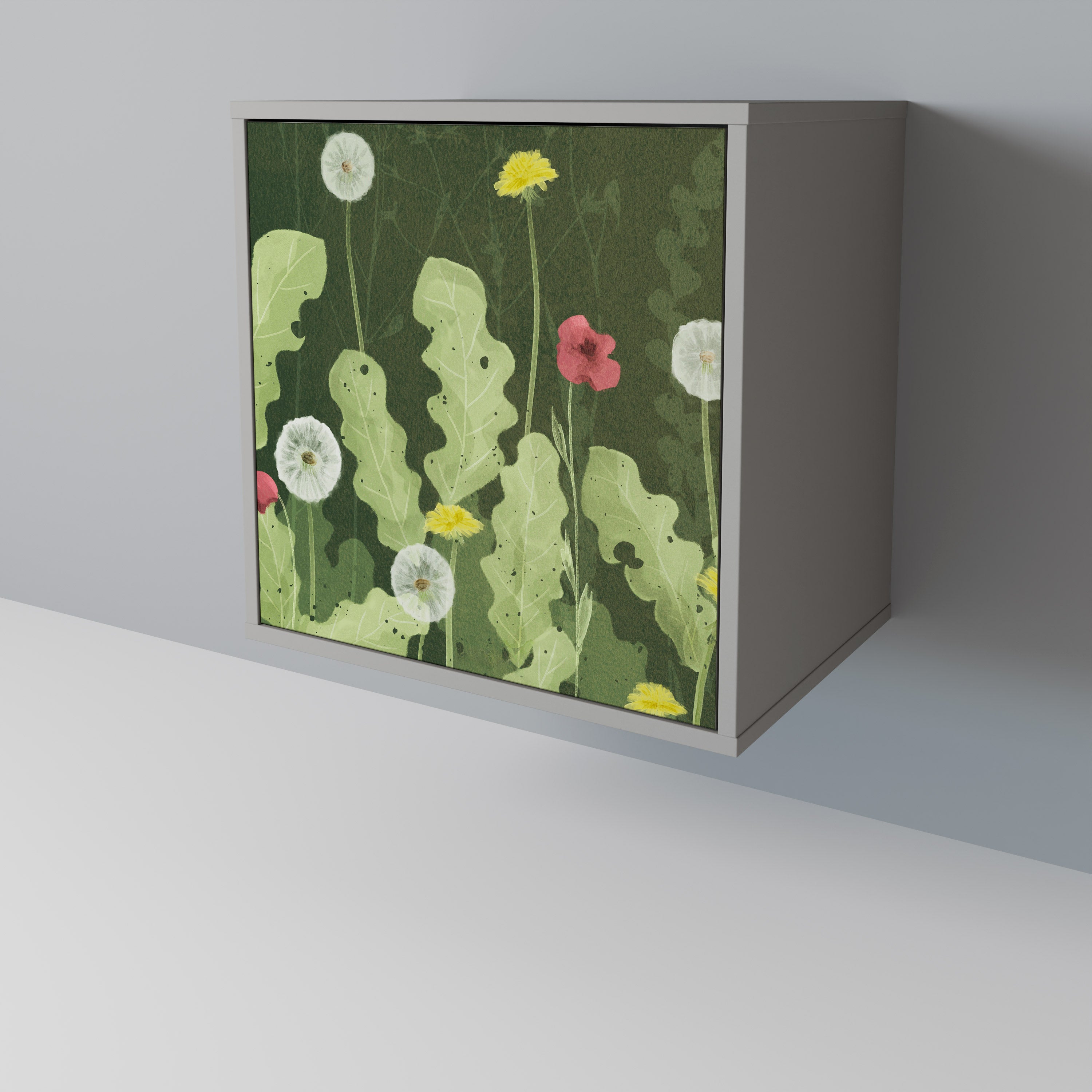 DANDELION AMUSE Sideboard mit 1 Tür in Grau