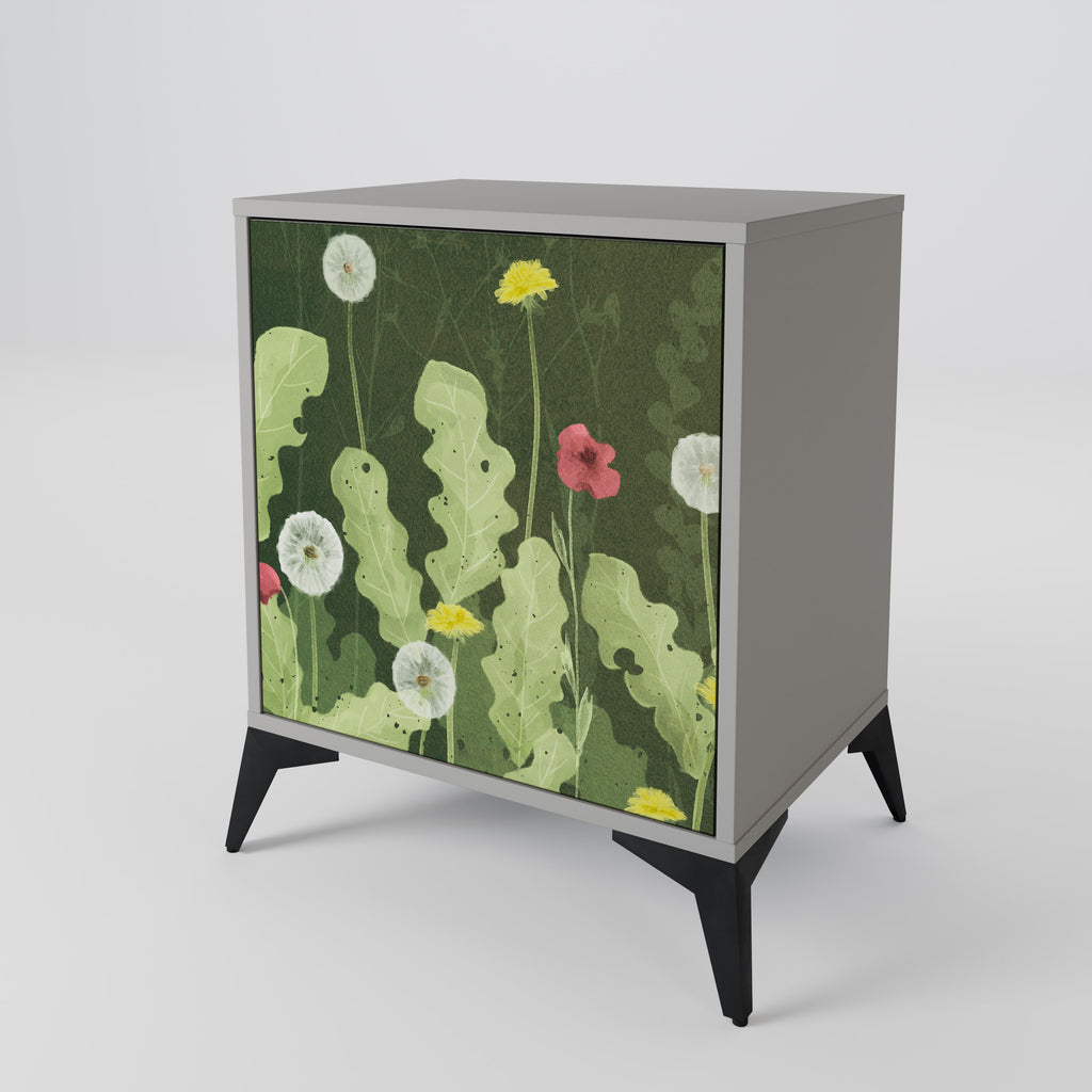 DANDELION AMUSE Sideboard mit 1 Tür in Grau