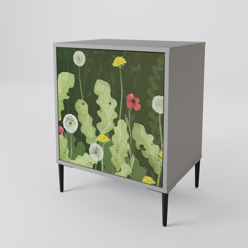 DANDELION AMUSE Sideboard mit 1 Tür in Grau