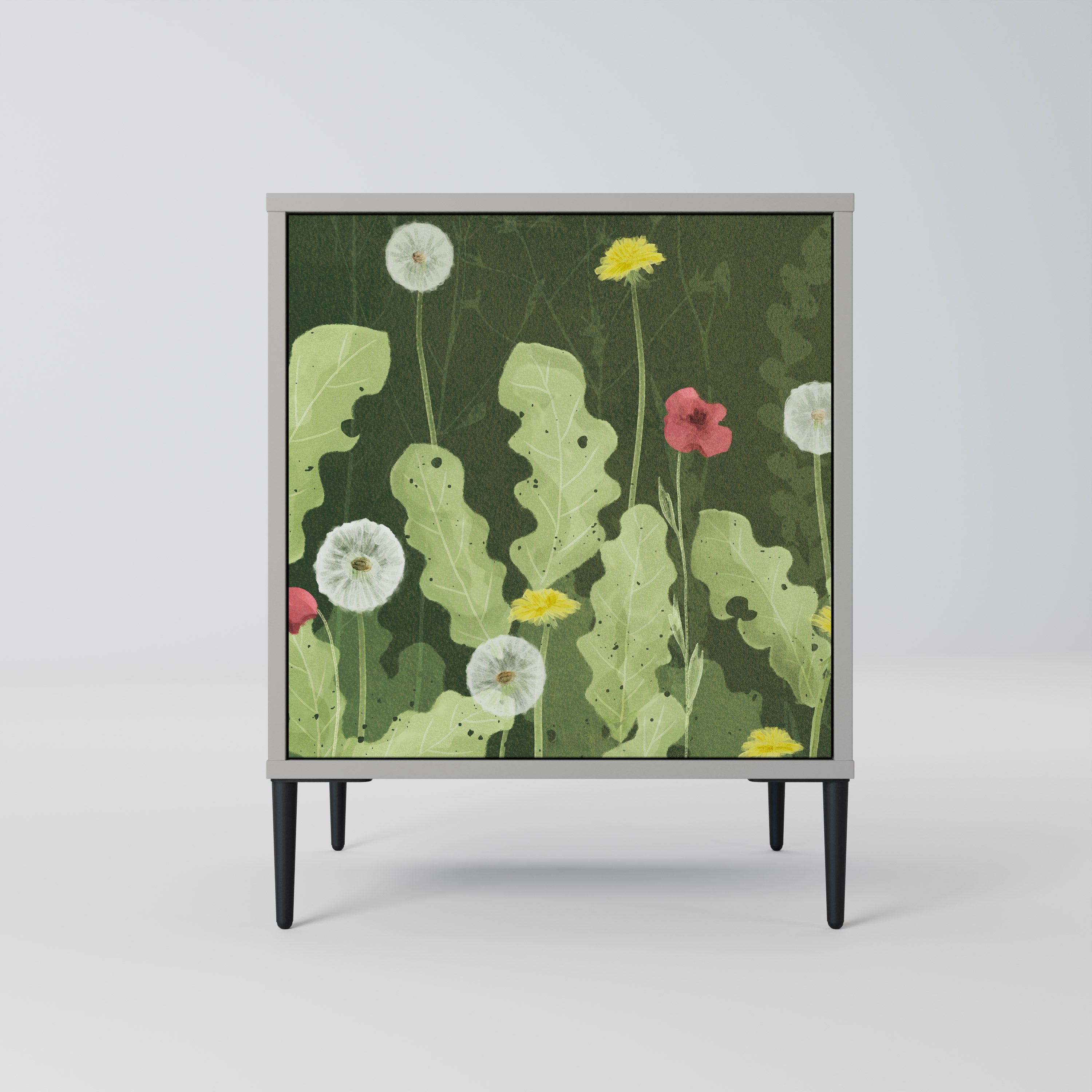 DANDELION AMUSE Sideboard mit 1 Tür in Grau