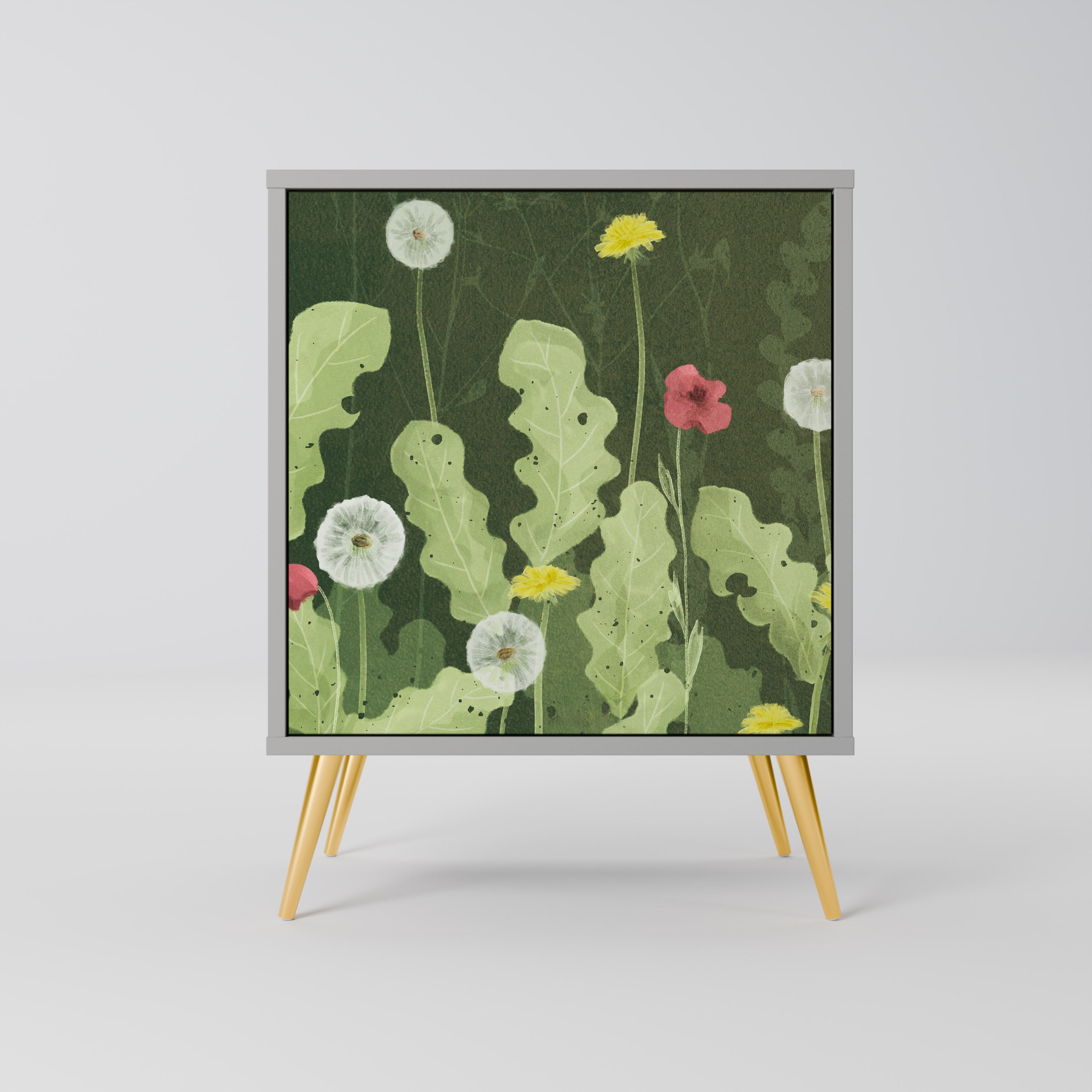 DANDELION AMUSE Sideboard mit 1 Tür in Grau