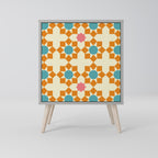 FLORAL DECOR Sideboard mit 1 Tür in Grau