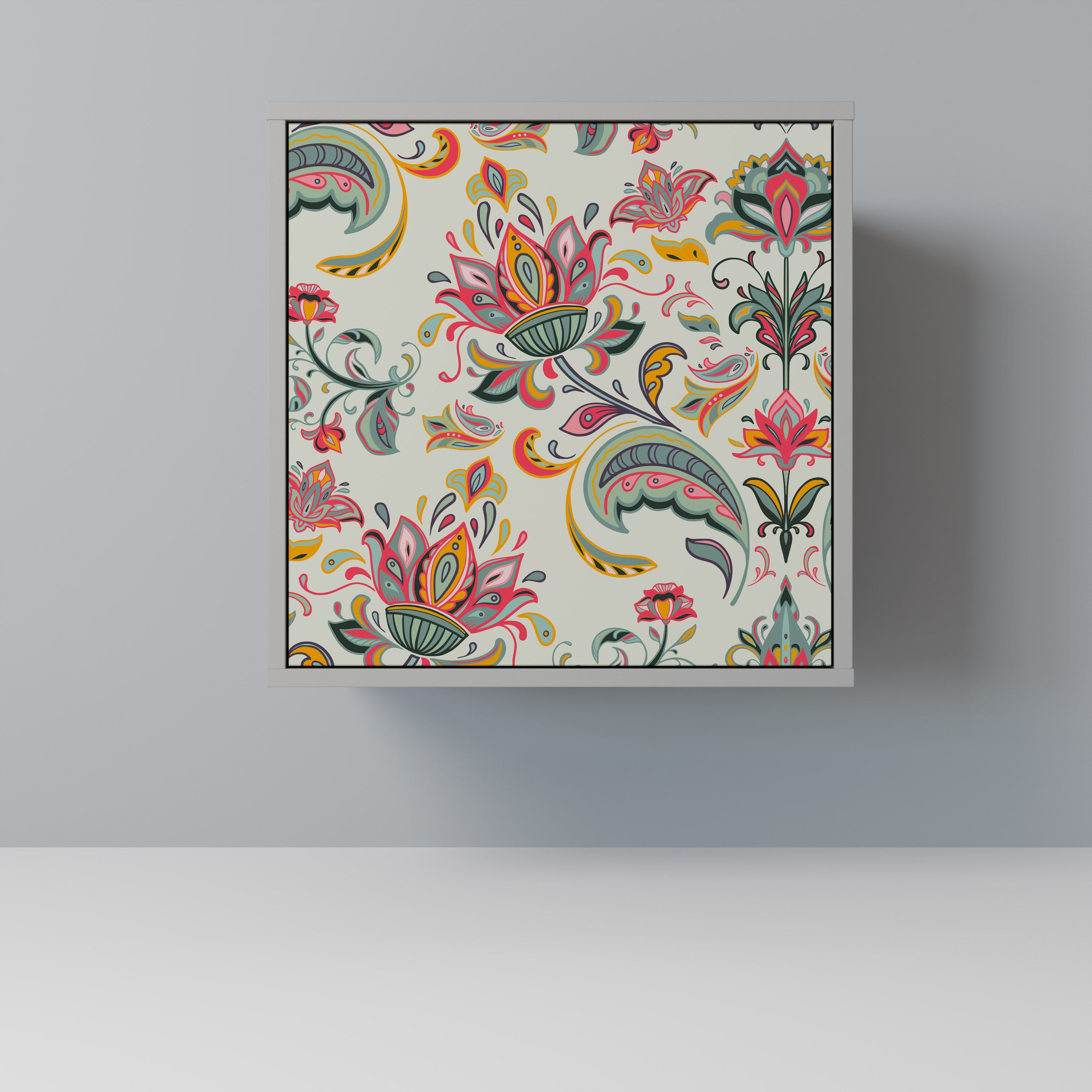 ORGANIC FOLKLORE Sideboard mit 1 Tür in Grau