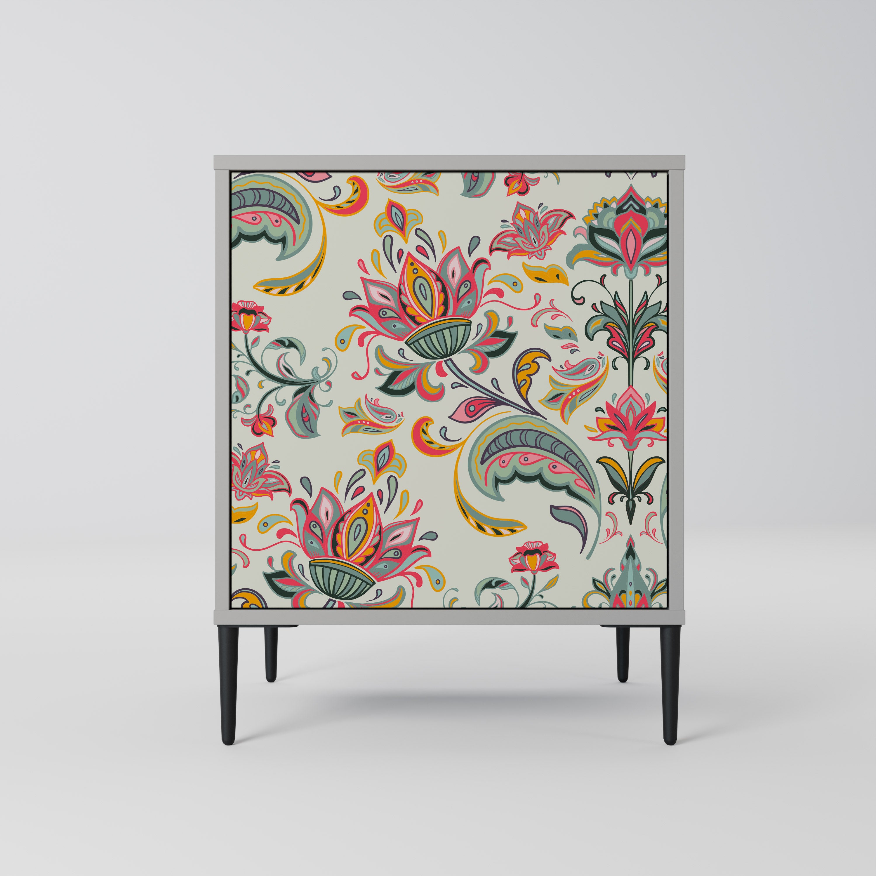 ORGANIC FOLKLORE Sideboard mit 1 Tür in Grau