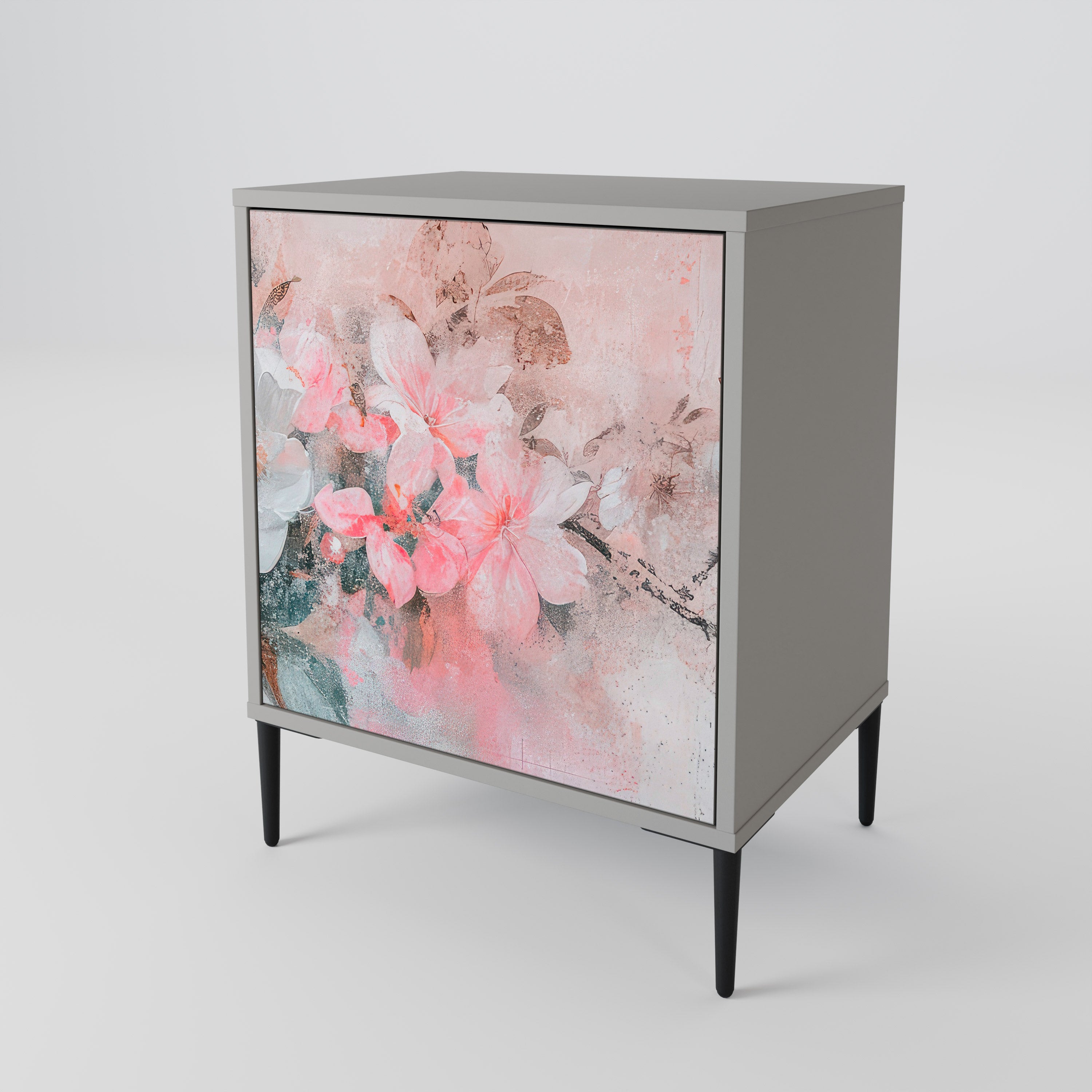 CHERRY BLOSSOM Sideboard mit 1 Tür in Grau