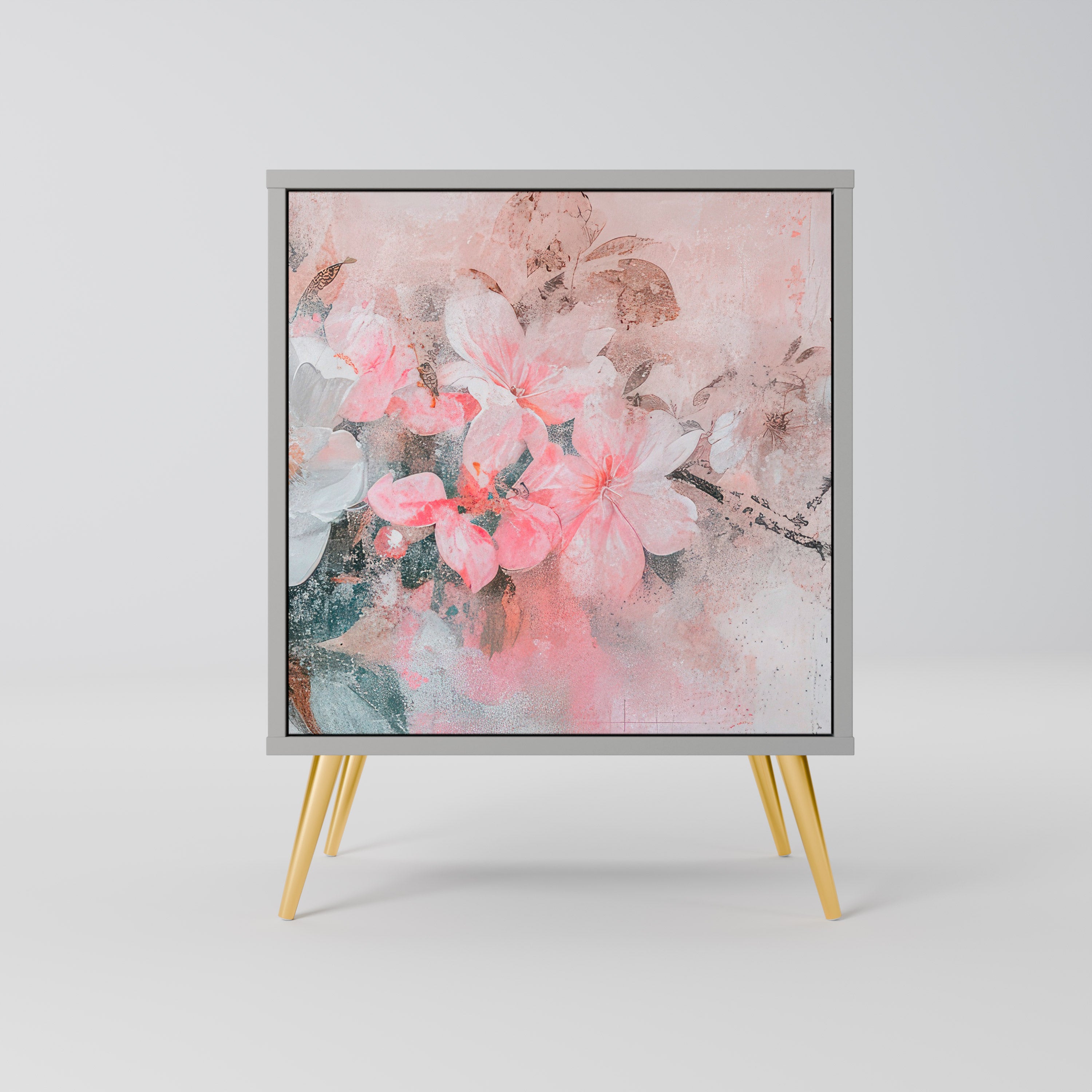 CHERRY BLOSSOM Sideboard mit 1 Tür in Grau