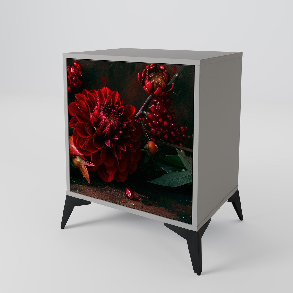DAHLIAS AND POMEGRANATES 1-türiges Sideboard