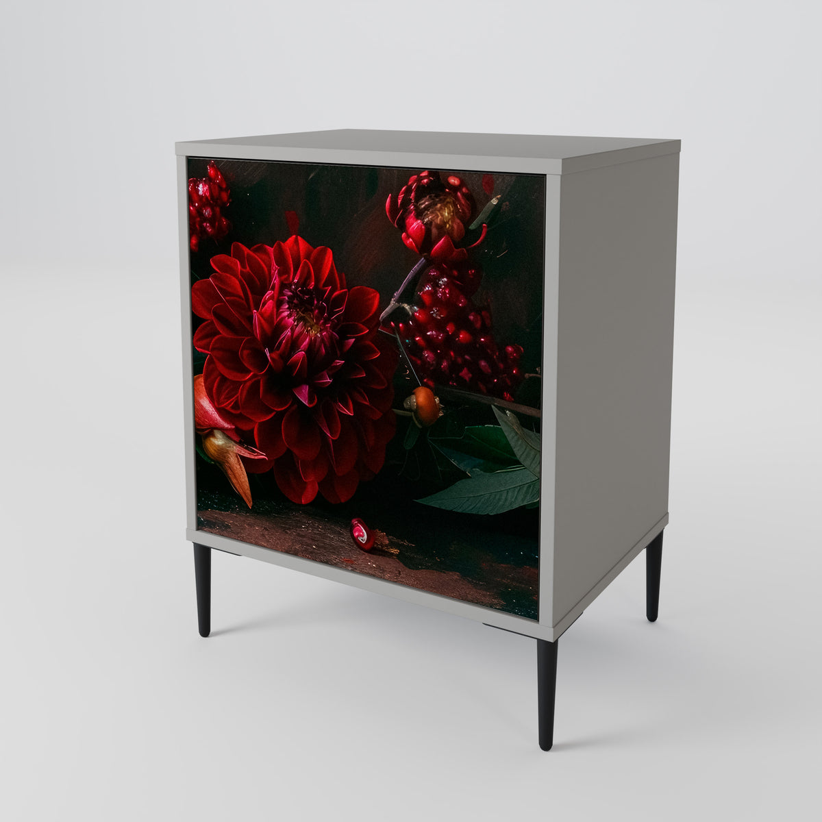 DAHLIAS AND POMEGRANATES 1-türiges Sideboard