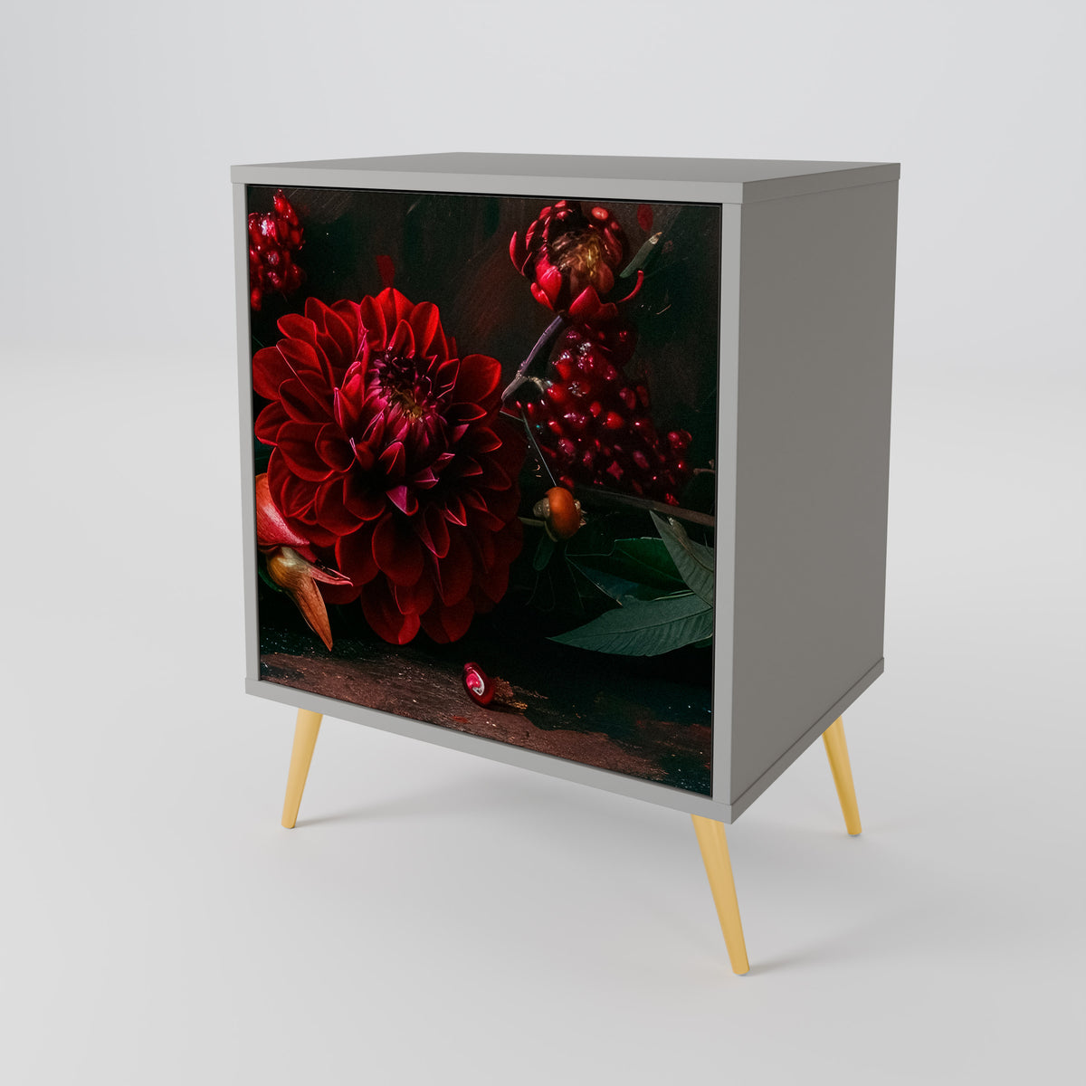 DAHLIAS AND POMEGRANATES 1-türiges Sideboard