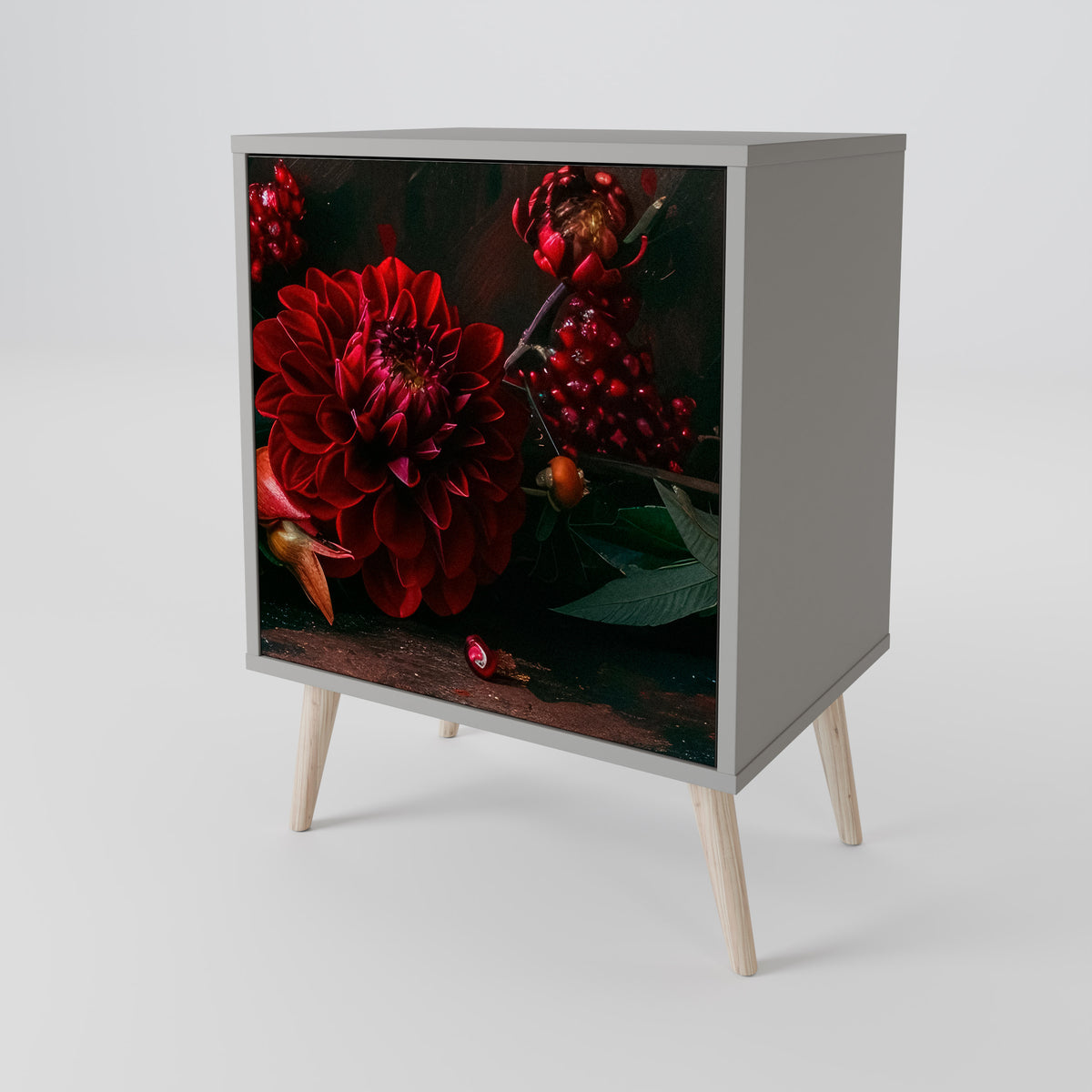 DAHLIAS AND POMEGRANATES 1-türiges Sideboard