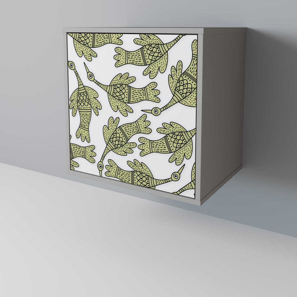 SEEDLING SONGBIRD Sideboard mit 1 Tür in Grau