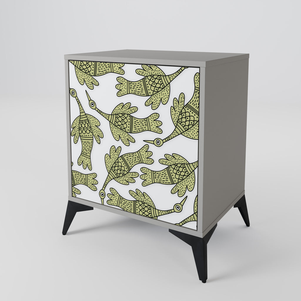 SEEDLING SONGBIRD Sideboard mit 1 Tür in Grau